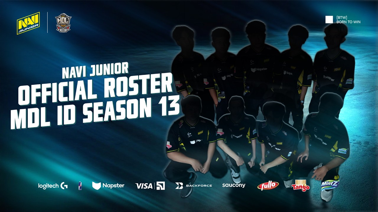 NAVI MLBB JUNIOR OFFICIAL ROSTER #mpl #mdl