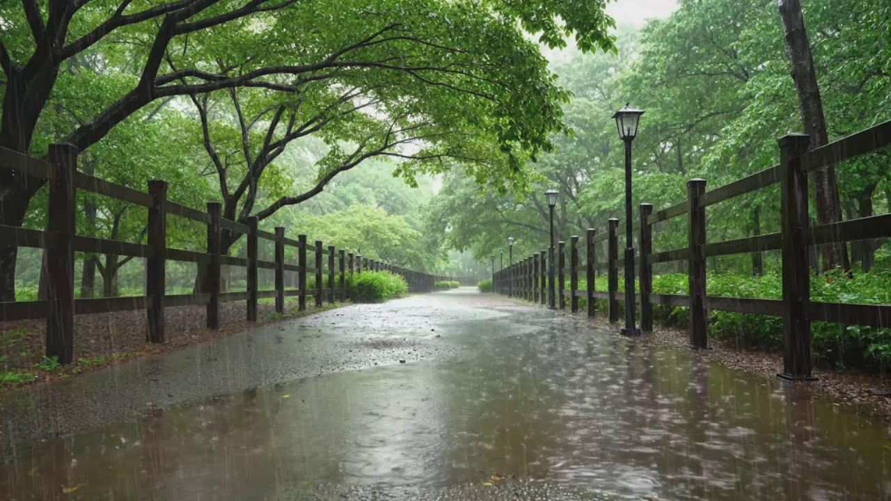 Gentle Woodland Rain Sounds | Relaxing Nature Ambience for Better Rest