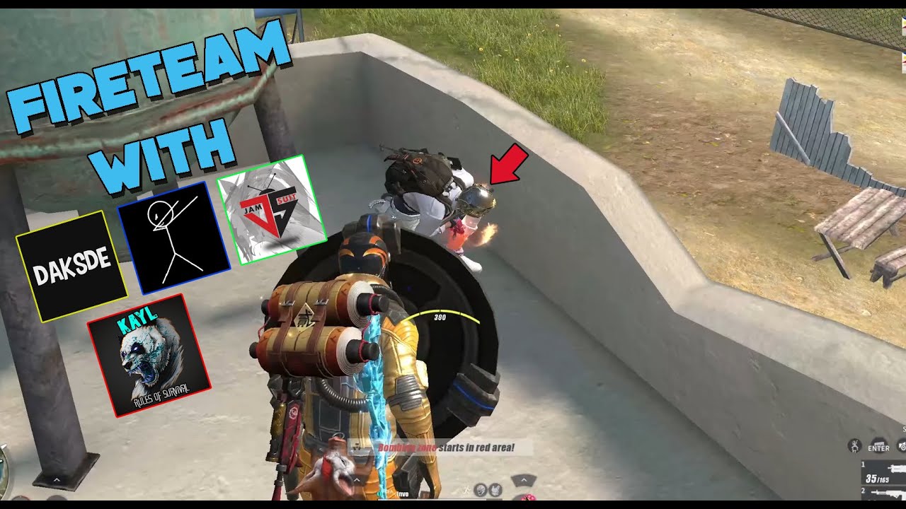 FIRETEAM with JAZONGAMING FT.DREAMTEAM!(ROS GAMEPLAY)