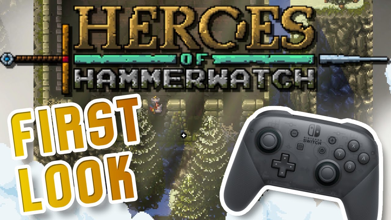 Heroes of Hammerwatch on Nintendo Switch First Look