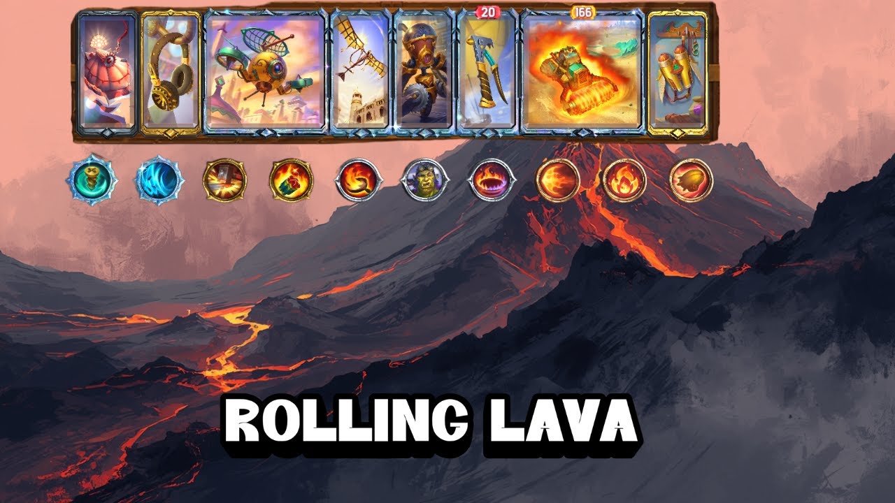 Fiery lavaroller is GG - Stelle gameplay - The Bazaar 10.0