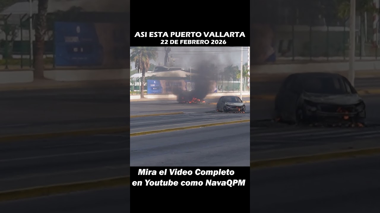 Aut0s Qu3mad02 en Puerto Vallarta Parte 2 #puertovallarta  #bloqueos #news #noticias #caos #parati