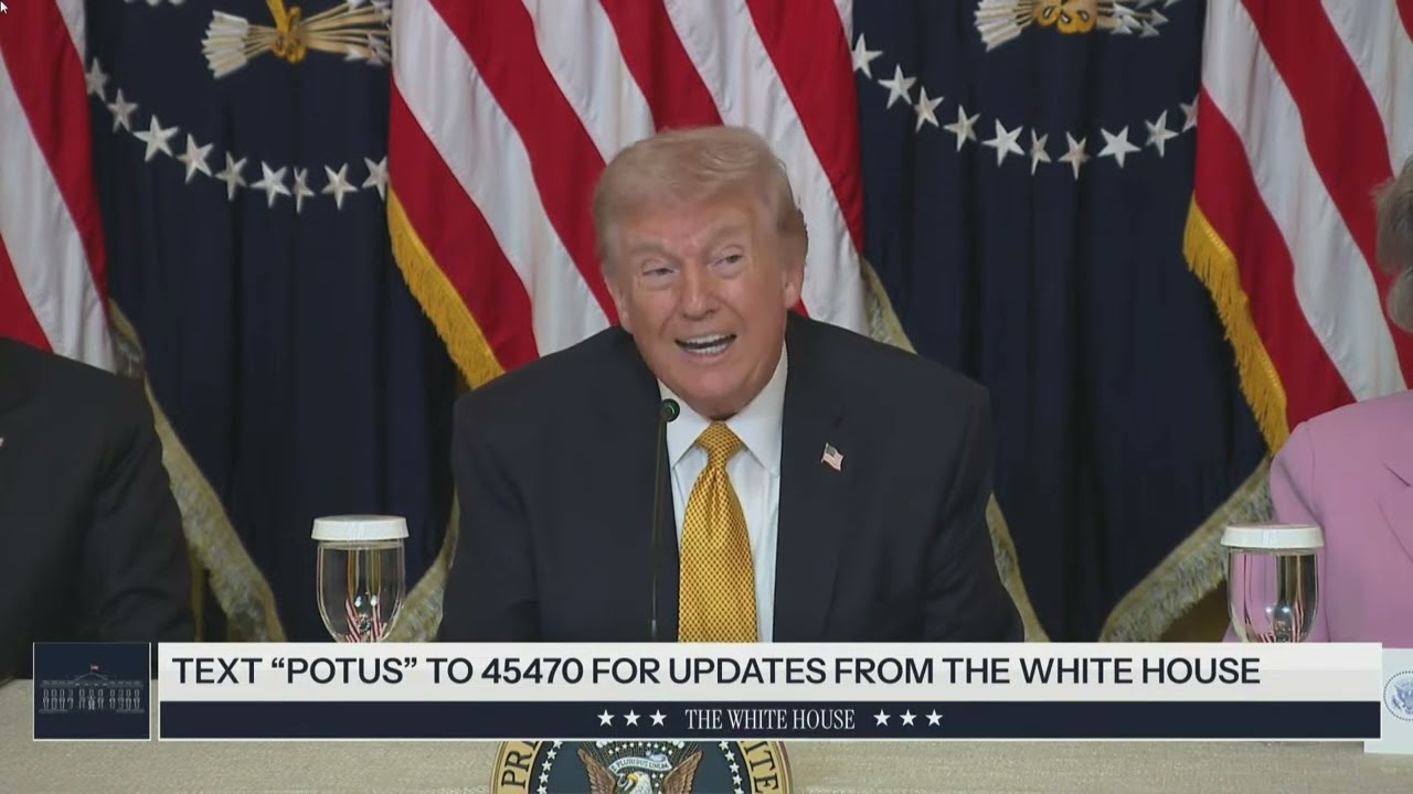 [생중계] 도널드 트럼프 대통령 기자회견