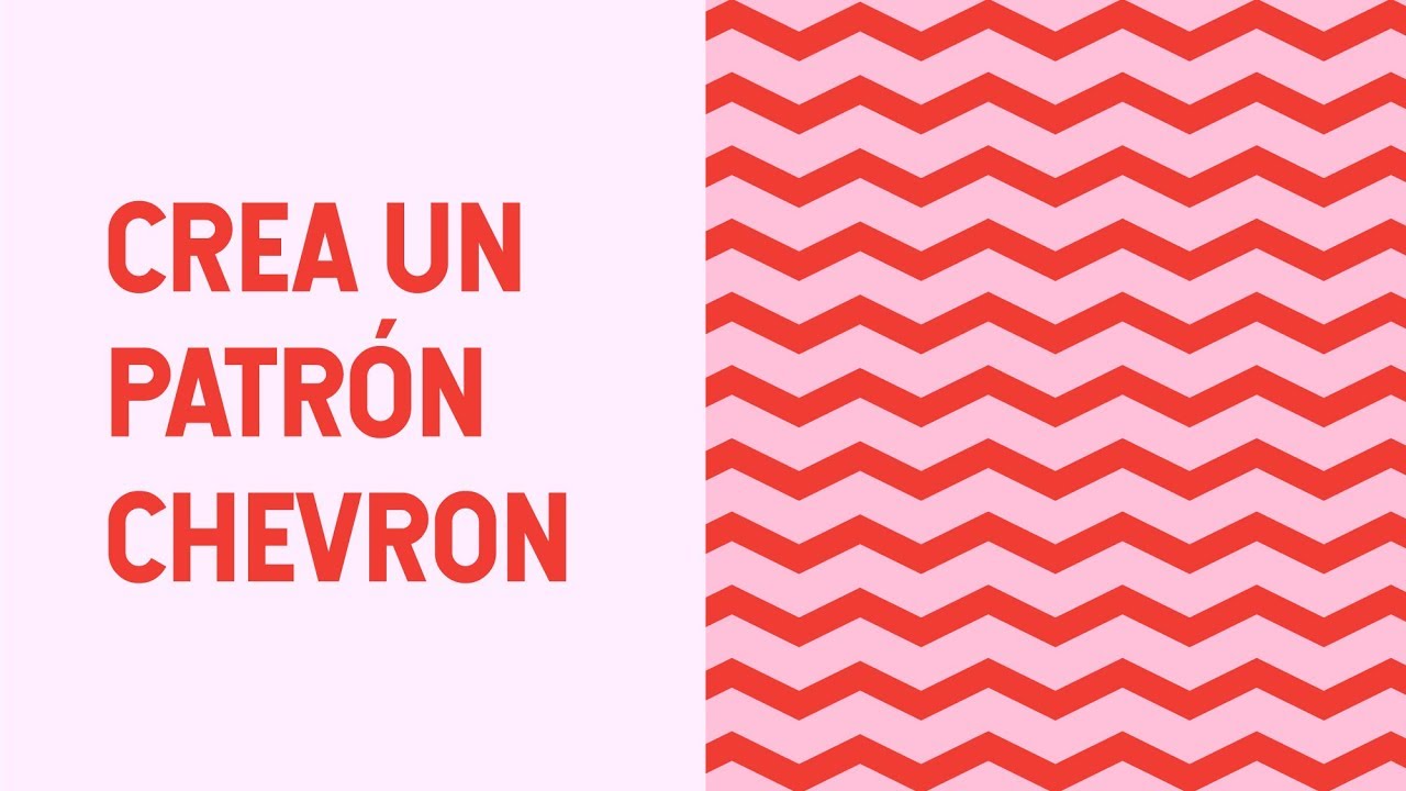 🙂 C&oacute;mo crear PATTERN CHEVRON o ZIG ZAG en ILLUSTRATOR