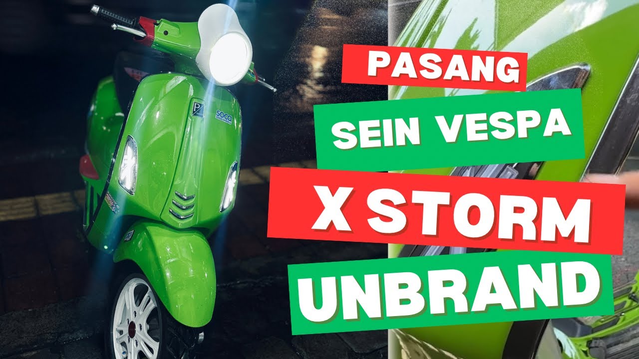 Tutorial Pasang Lampu Sein Model X Storm Vespa Primavera Budget Pelajar