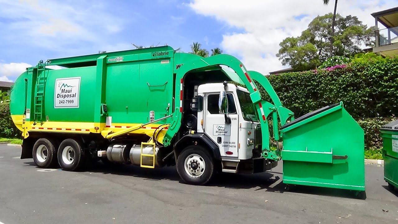 Maui Disposal Pete 320 Wittke FL On Greenwaste !