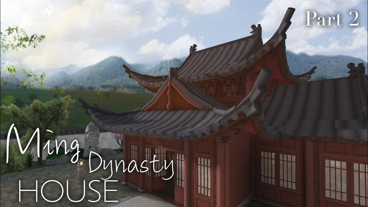 MING Dynasty House! | $458k | Speedbuild (Part 2) | Bloxburg