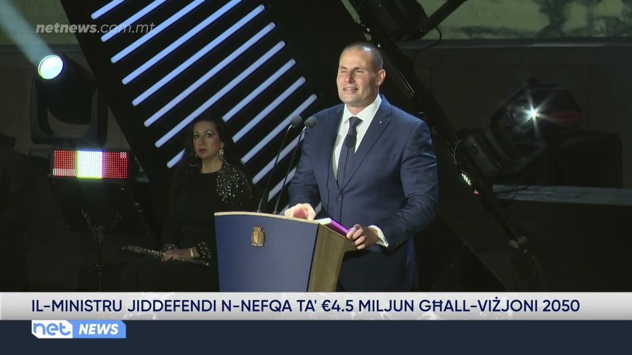 Il-Ministru Silvio Schembri jiddefendi n-nefqa ta’ €4.5 miljun għall-viżjoni 2050