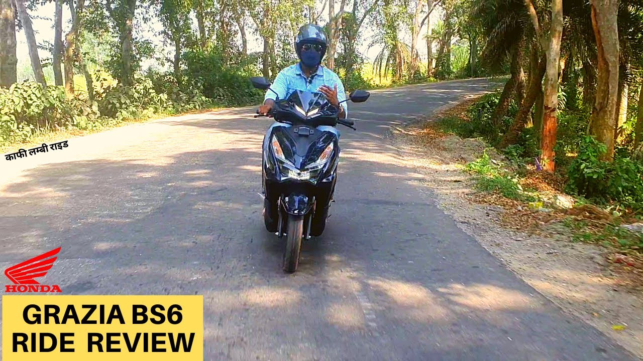 Honda Grazia BS6 Ride Review | Very Long Ride | Suspension Test | Problems | On Road Price