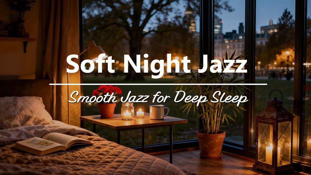 Soft Night Jazz 🌙 Smooth & Gentle Jazz Music for Sleep, Relaxation & Calm Nights