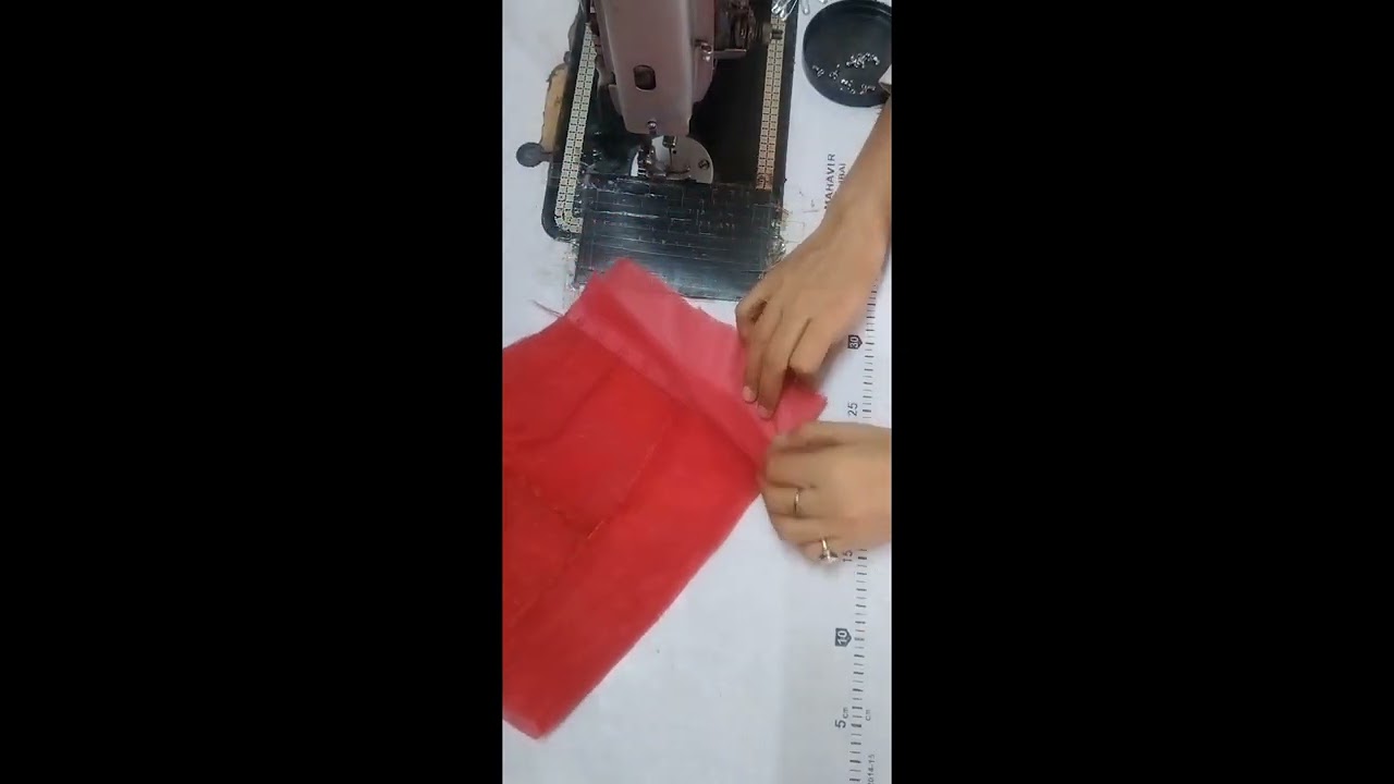 How to attach a Hook Patti 🤗 #short #blousedesign #ytstudio #ytshort #viralvideo 