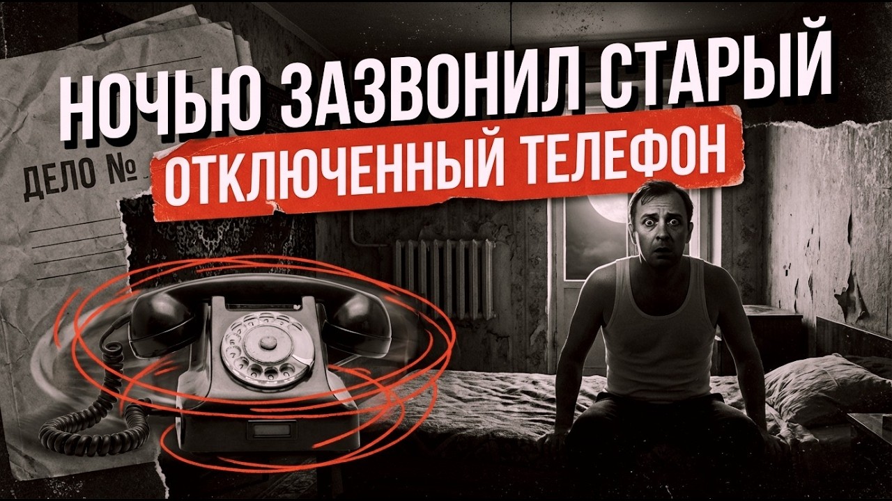 Он купил квартиру, где было УБИЙ5ТВ0. Ночью зазвонил отключенный телефон ДЕЛО №1