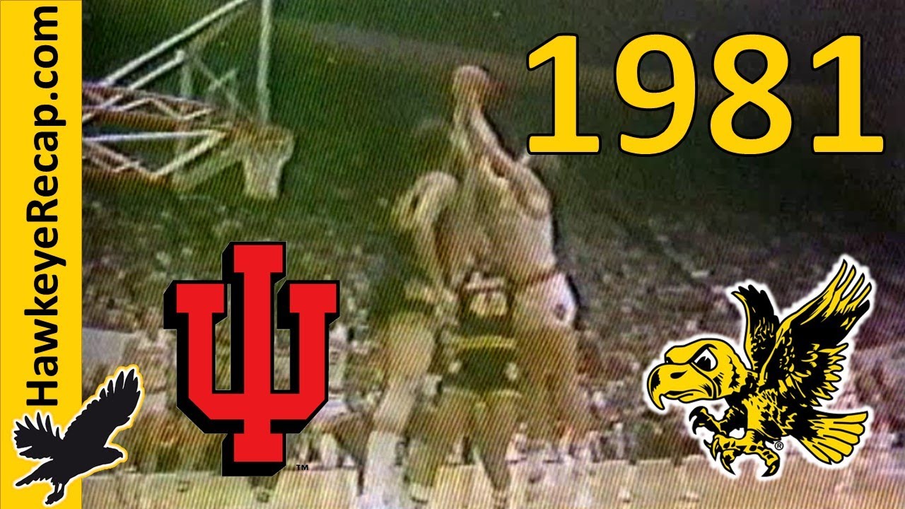 #8 Iowa Hawkeyes @ #19 Indiana Hoosiers 1/22/1981 - 1st Assembly Hall Win - Lute Olson vs Bob Knight