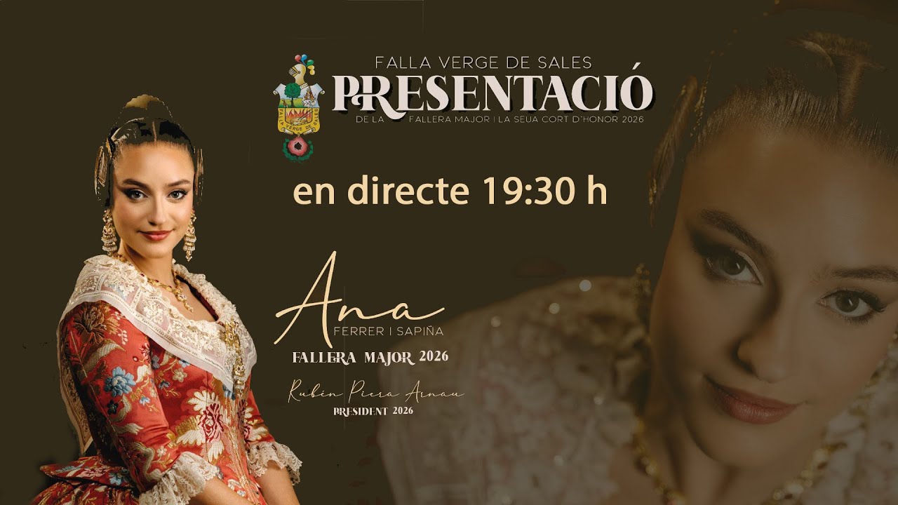 Presentació  Falla Verge de Sales 2025