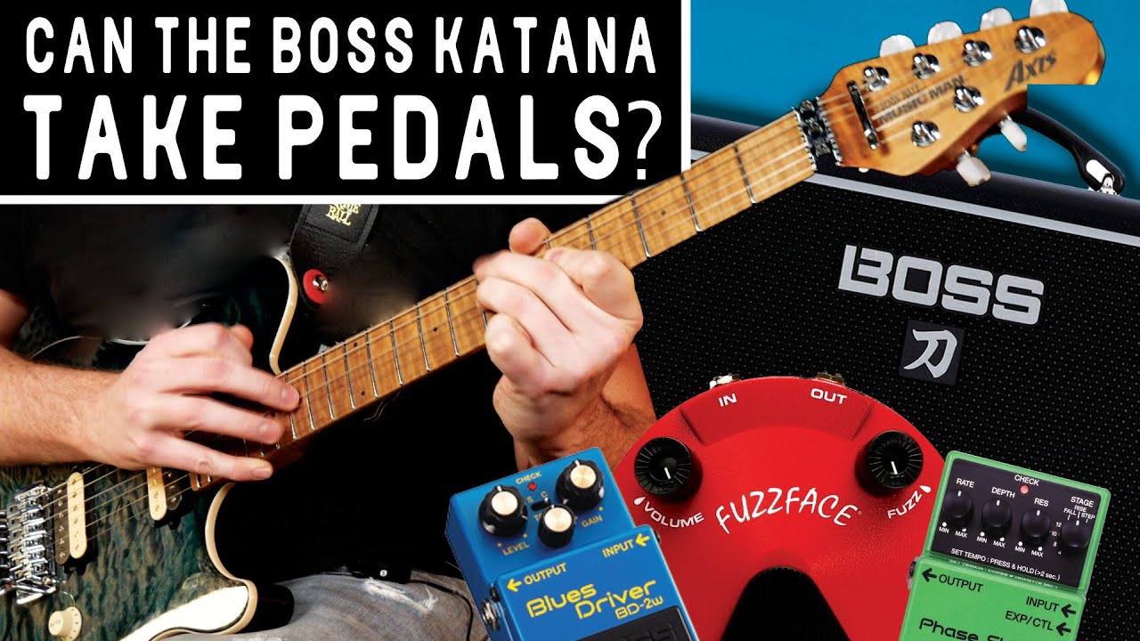 Boss Katana 50 берет педали? Плохо? Хорошо?