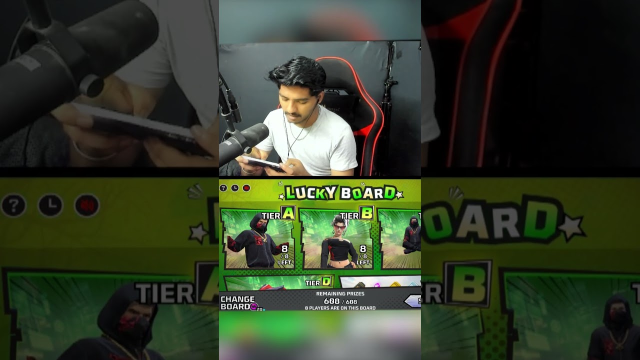 Lucky Board Event Spinning #madhupennemgaming #shortsfeed #freefire