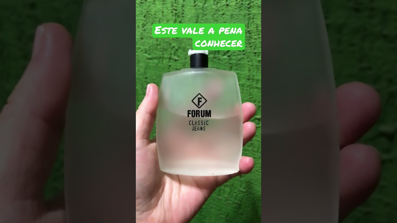 Perfume Forum Classic jeans com a pegada  do CK ONE #shorts