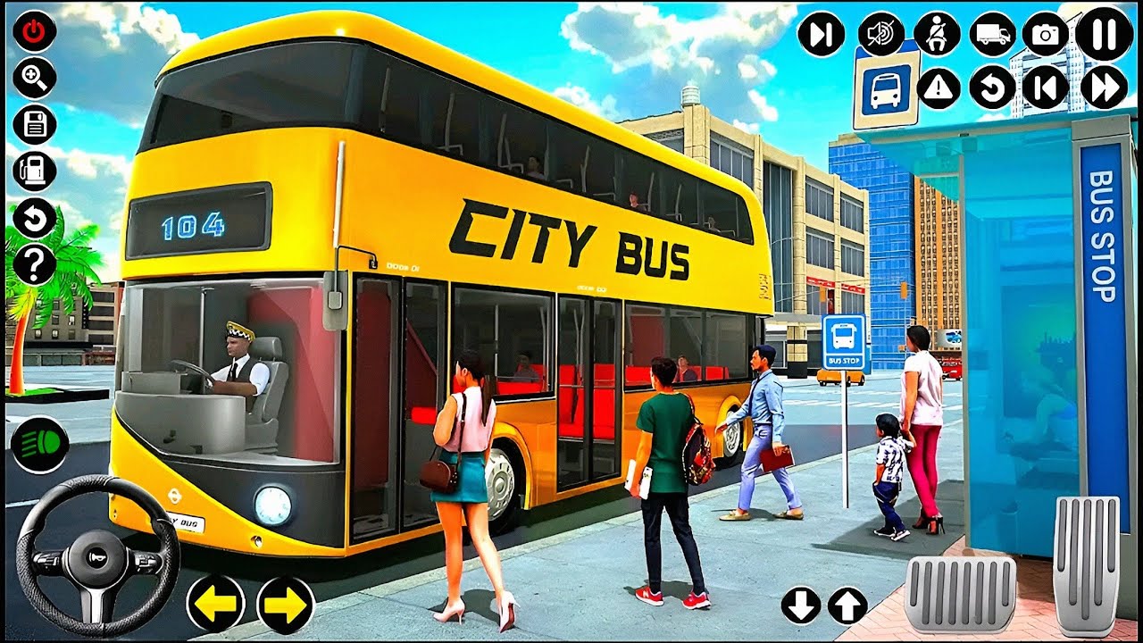 Euro Coach Bus Driving Simulator 3D - Realistic City Modern Bus Driver - Android GamePlay
