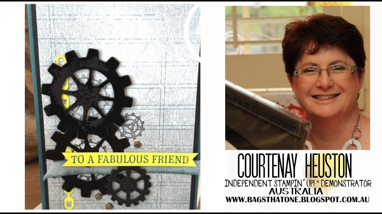 LIVE Gears & Textures (by Stampin’ Up!) with Court 15/01/26