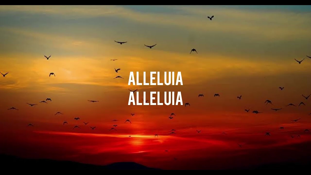 All&eacute;luia, &agrave; notre Dieu (lyrics) mp4