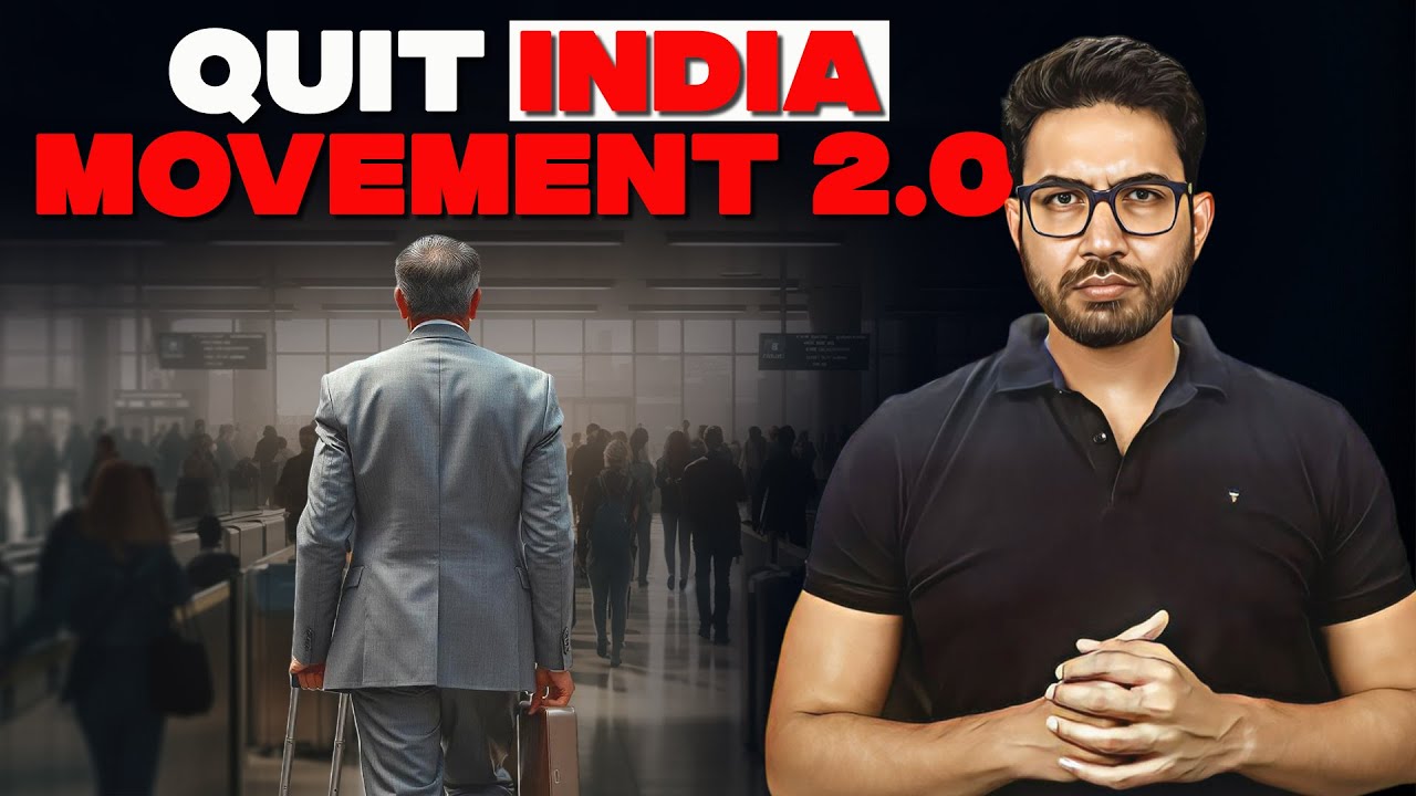 Indians are leaving India | The sad reality behind Mass Migration