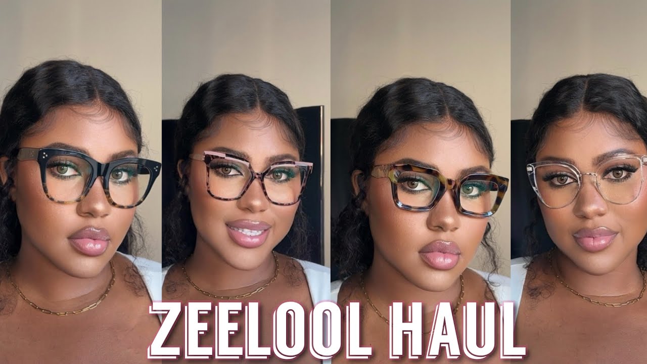 ZEELOOL GLASSES REVIEW | AFFORDABLE STYLISH EYEWEAR TRY ON