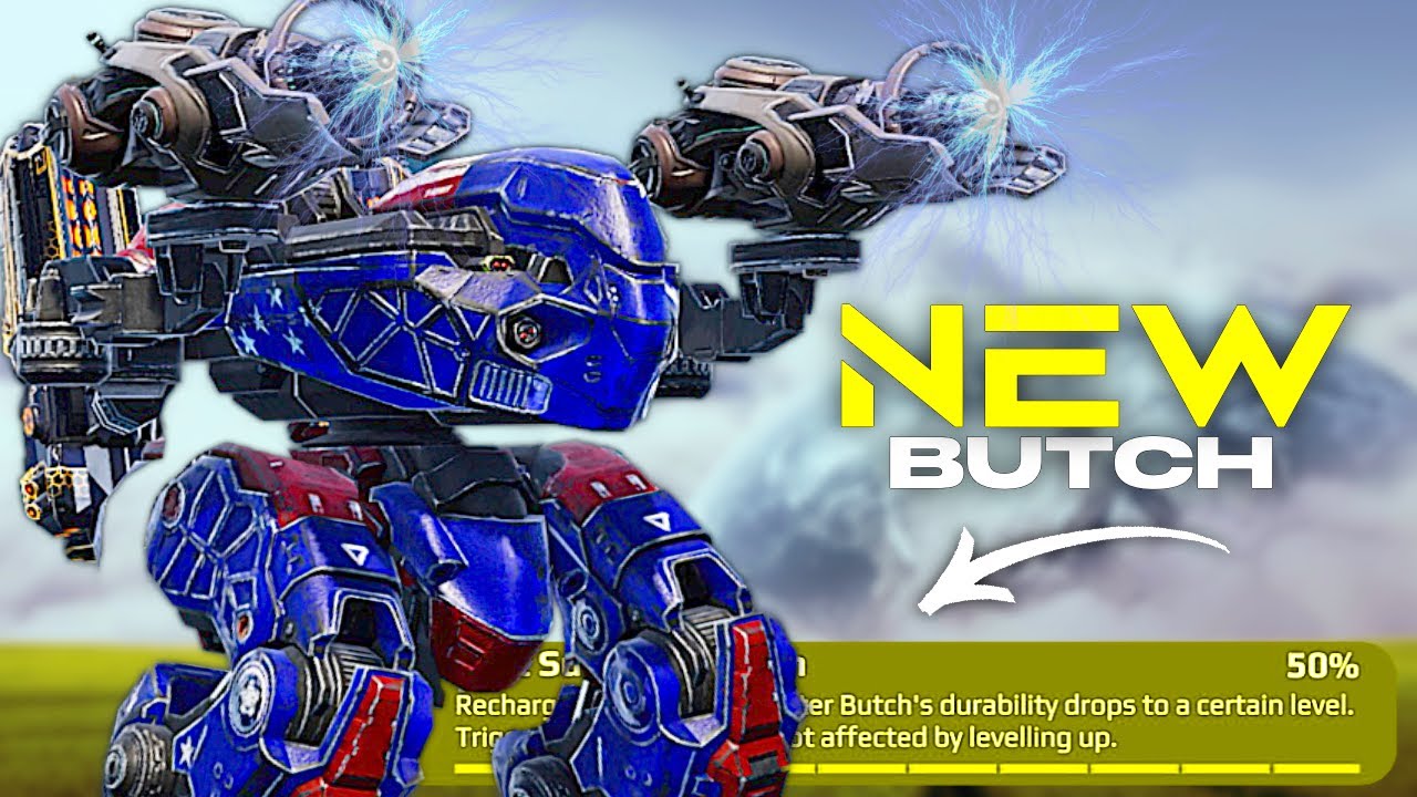 The Butch Got A New Pilot Skill?... Strongest Butch Ever Built - Living Legend | War Robots