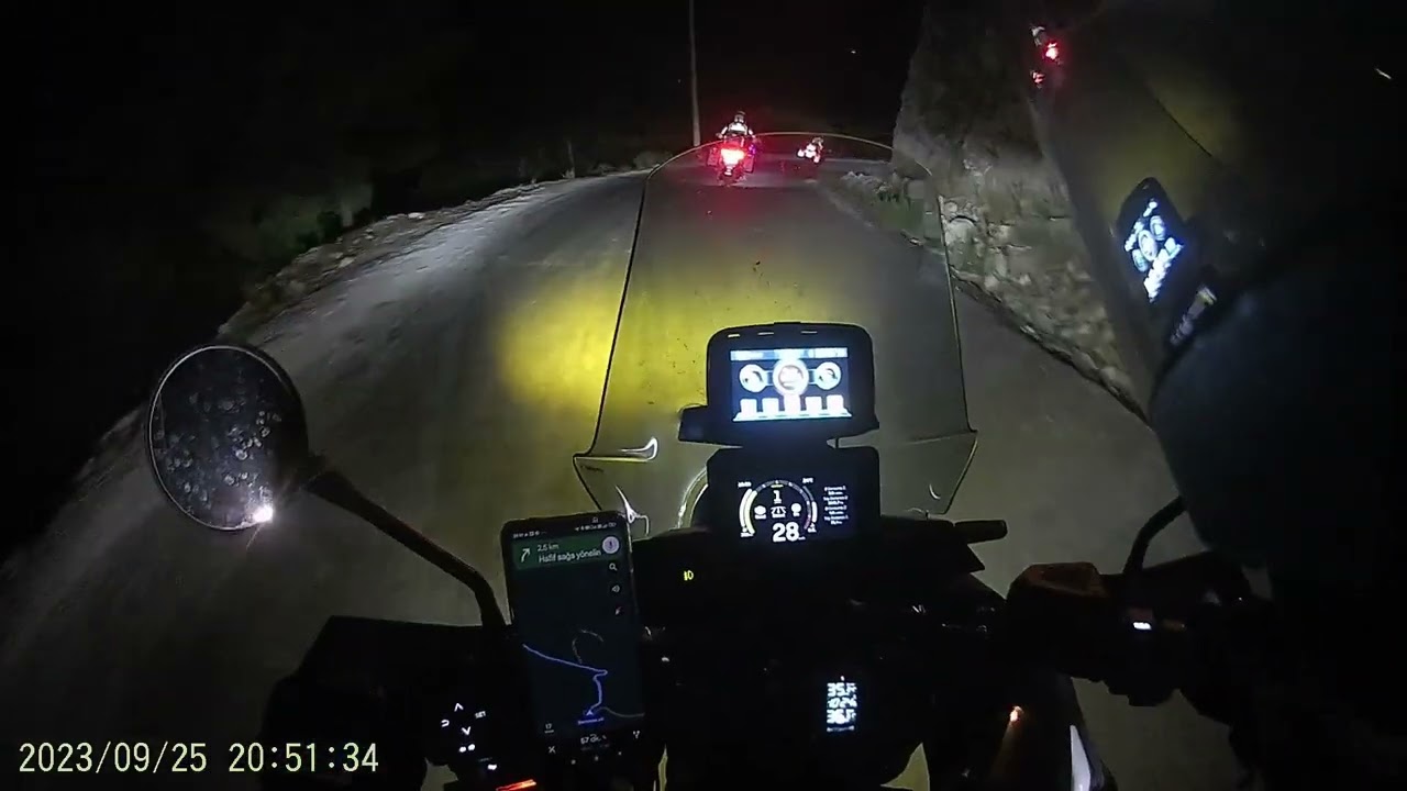 Kuş yuvası-Alanya gece sürüşü