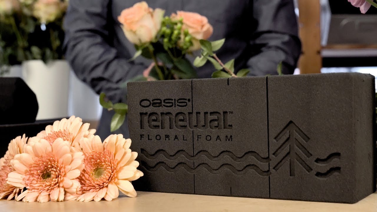 Introducing OASIS® Renewal™ Floral Foam - our new plant-based floral foam!