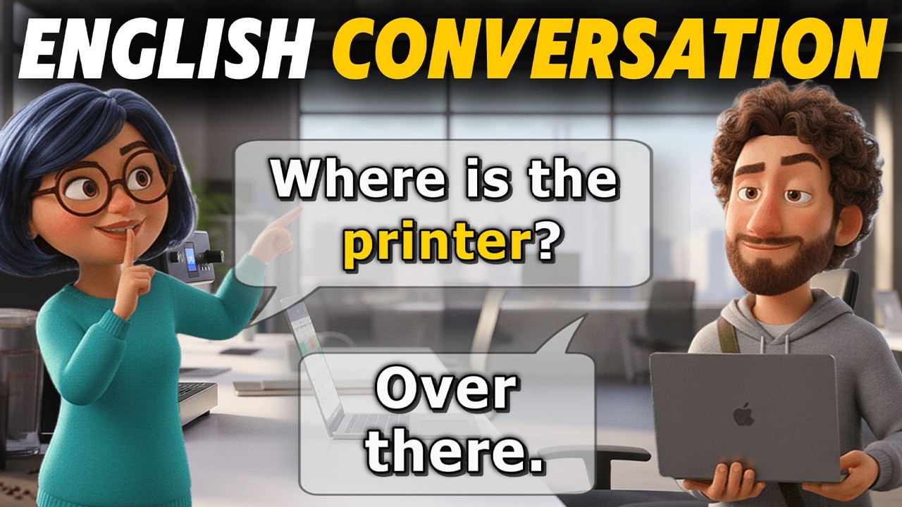 Slow and Easy English Conversation Practice with Subtitles