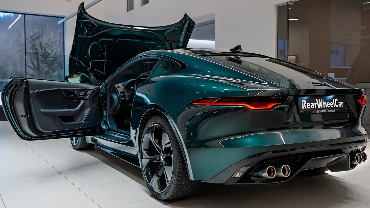 2024 JAGUAR F-Type P450 AWD Coupe - The Last Heartbeat of a V8 Legend ! - Sound, Interior & Exterior