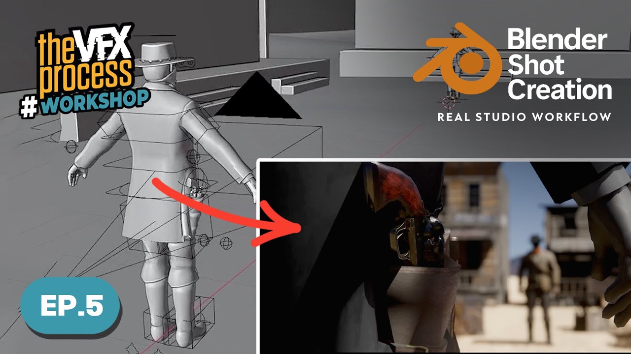 Эпизод 5. Настройка камеры для превизуализации — Blender для кинопроизводства