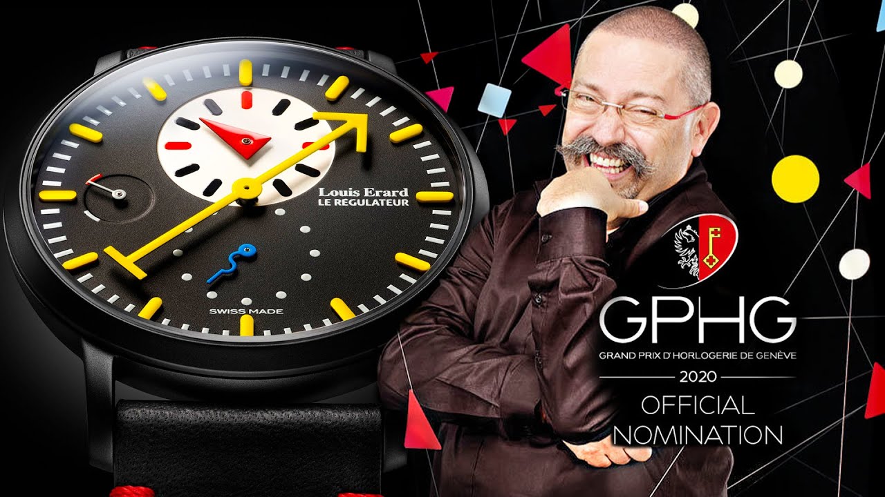 WOW! GPHG 2020 Nominated Louis Erard x Alain Silberstein Regulator Watch