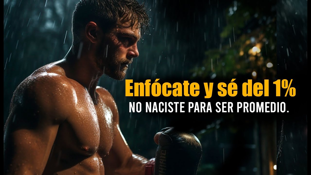 Enfócate y únete al 1%: No naciste para ser promedio – El consejo  de disciplina, cambiará tu vida
