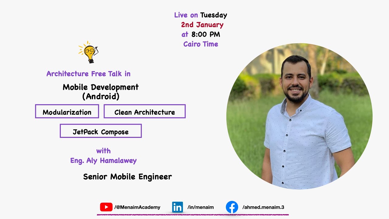 Clean Architecture in Android with Aly Hamalawey - @cwn