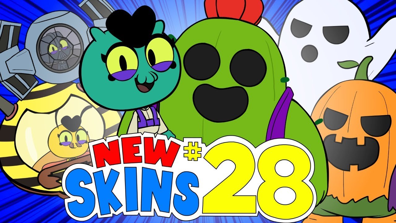 EVE & SPIKE NEW SKINS IDEAS - BRAWL STARS ANIMATION #28