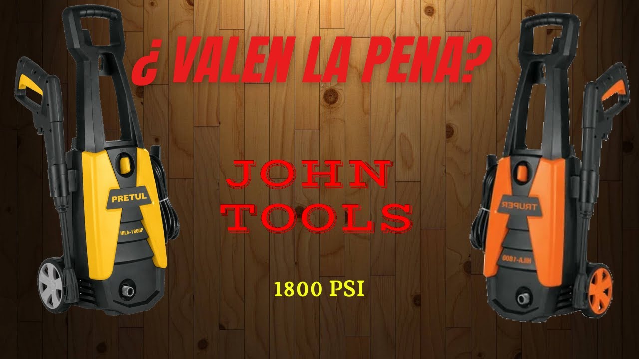 PROBANDO LA HIDROLAVADORA PRETUL HILA 1800 PSI