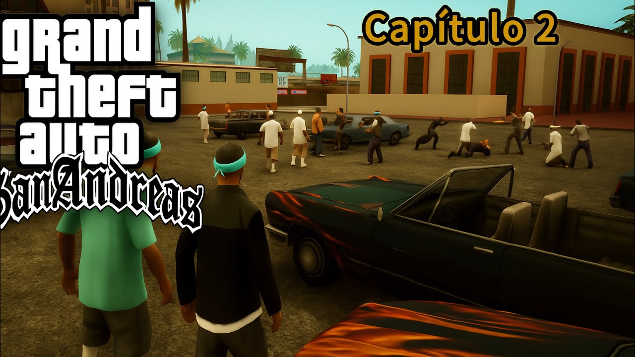 GTA SAN ANDREAS | Salvando a SWEET y conociendo a CÉSAR VIALPANDO | Cap 2 