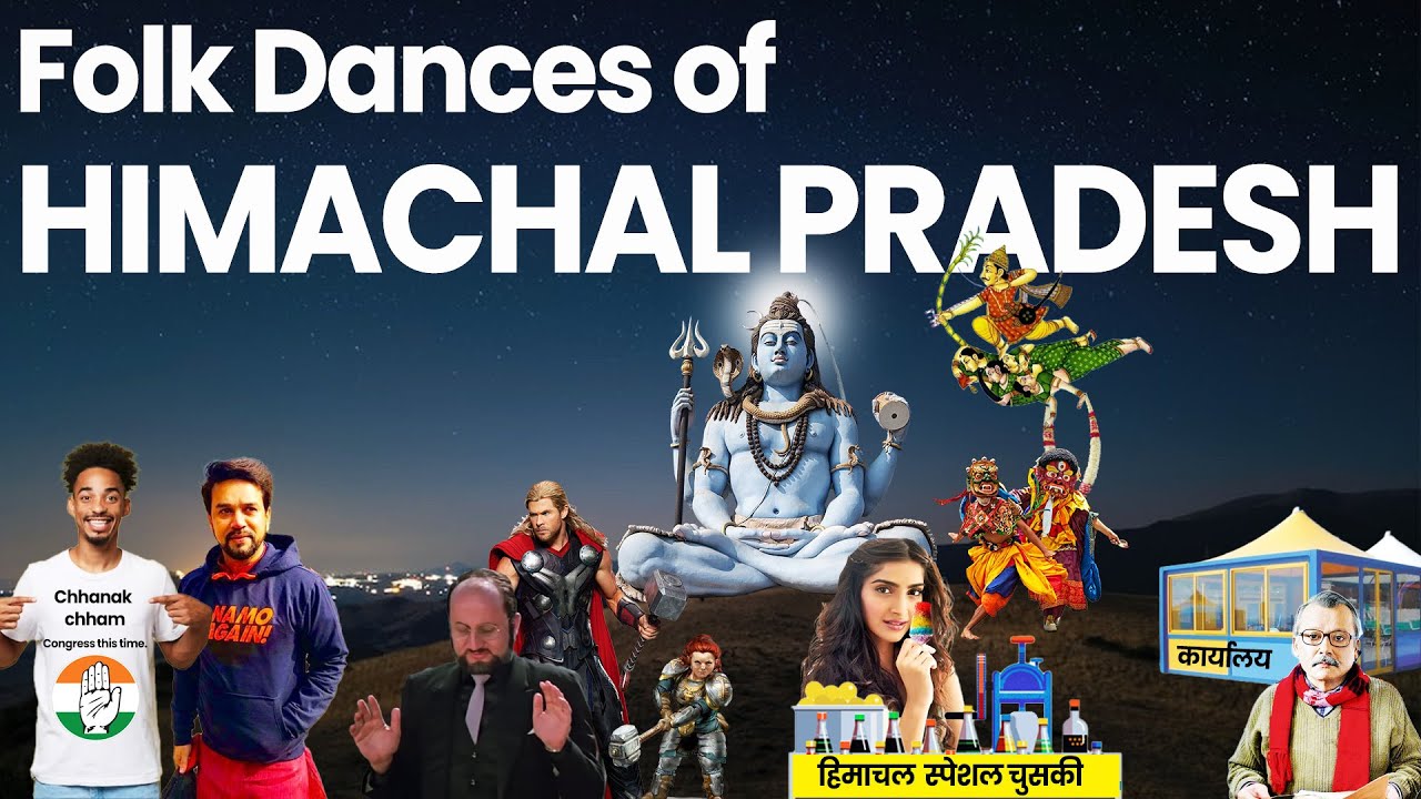 Folk Dances Of India (Mnemonics Series) I HIMACHAL PRADESH I SSC Static GK I Simplicrack