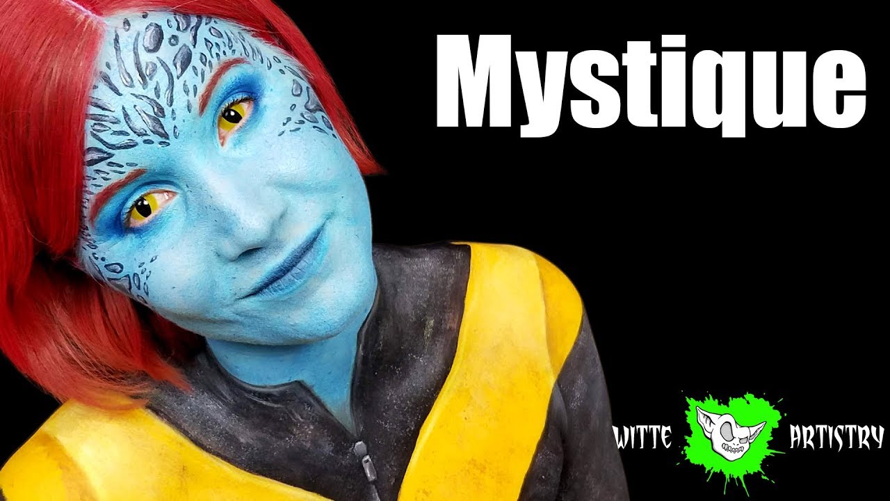 ✅DARK PHOENIX MYSTIQUE X-MEN MAKEUP TUTORIAL