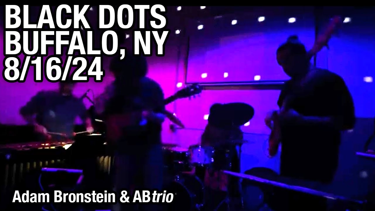 Adam Bronstein & ABtrio LIVE @ Black Dots - Buffalo, NY 08/16/24 | SET 2 (camera audio)