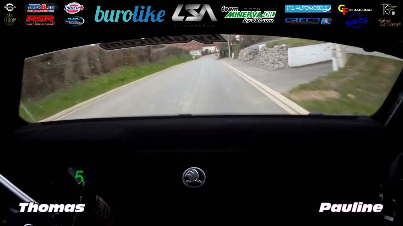 Embarquée Rallye Touquet 2023 - ES6 Crequy St Michel - Chauffray/Chauffray