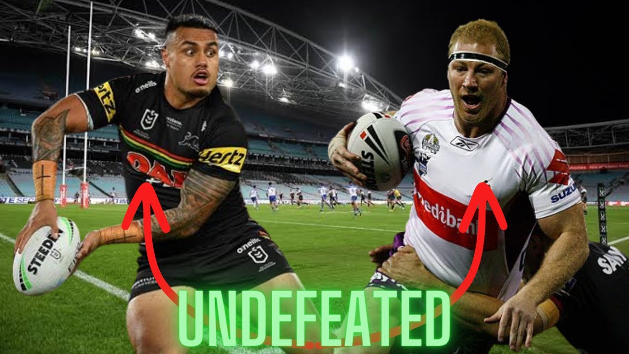 10 Players That Went Through A Season Undefeated (NRL)