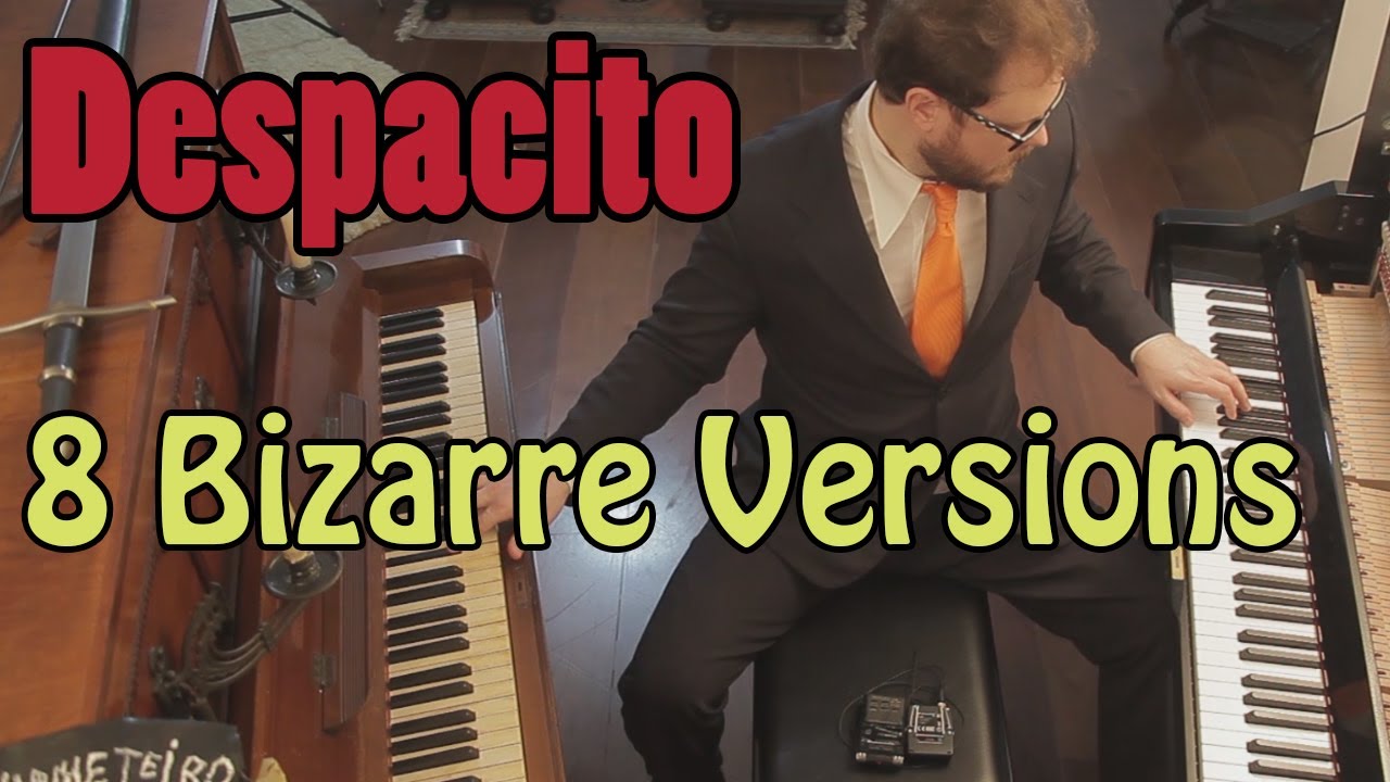 Despacito - 8 Версий на пианино