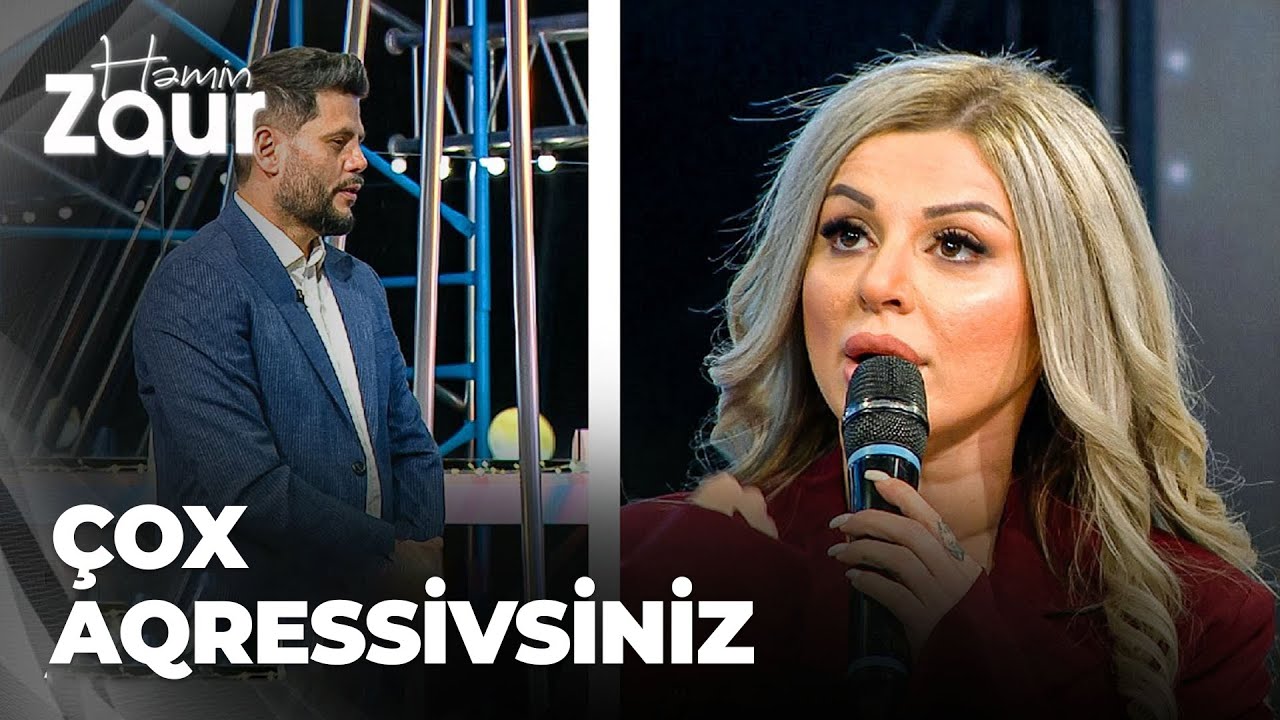 Həmin Zaur | Əminə Şirin studiyanı TƏRK ETDİ | Mən niyə &uuml;zr istəməliyəm?!
