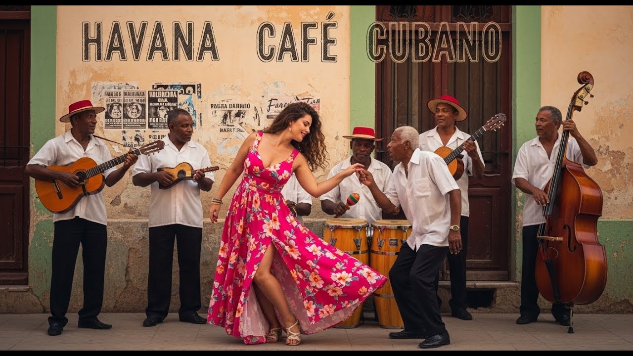 Café Cubano Music ☕: Cuban Café Serenades & Relaxed Jazz Rhythms • mix35