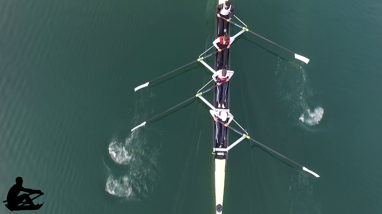 Rowing in slomotion