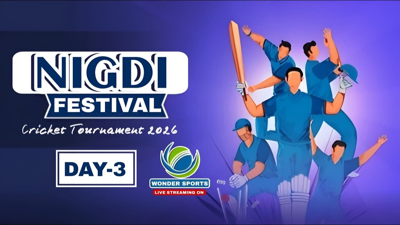NIGDI FESTIVAL CRICKET TOURNAMENT || 2026 || DAY - 3