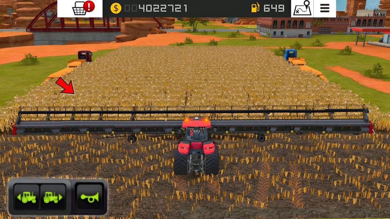 Уборка пшеницы трактором в FS 18 | Доставка рулонных тюков | Farming Simulator 18 