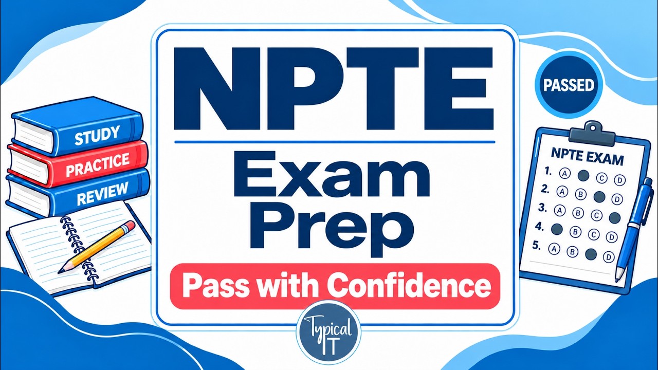 NPTE Exam Prep 2026 | Ultimate Study Guide & Strategy to Pass